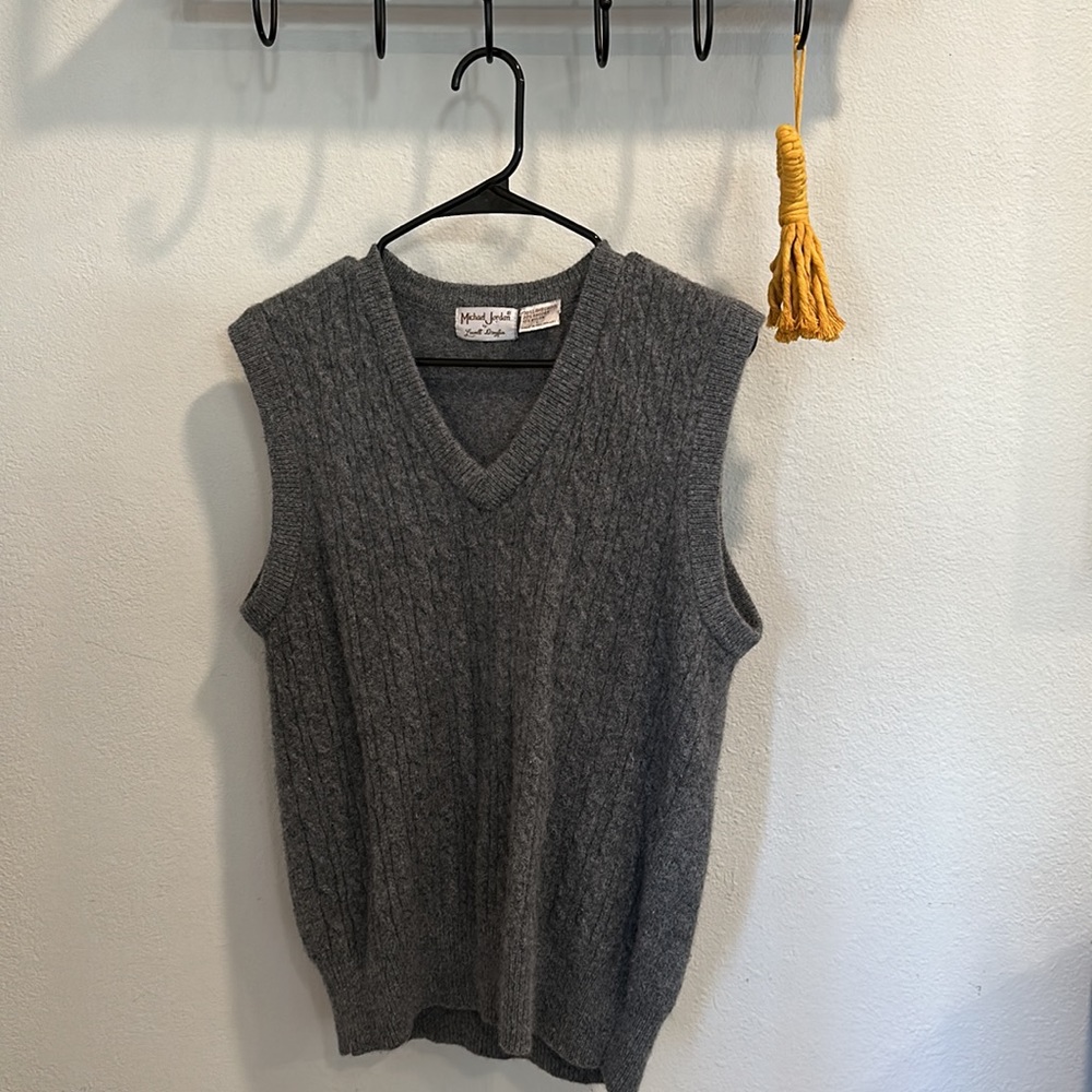 Lambswool Knit Vest